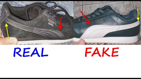 pumas shoes 4 legs fake|how to identify fake puma shoes.